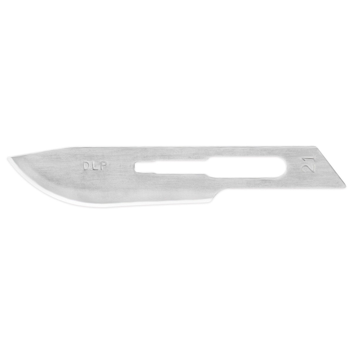 Dentro de nuestros productos para uso quirúrgico contamos con hojas para bisturí desechables en diferentes tamaños, fabricadas en acero inoxidable tipo BSI (F) importado de Suecia. Son productos utilizados en cirugía general y de alta especialidad estériles y desechables. Son manufacturadas utilizando tecnología de vanguardia, tienen un corte óptimo, limpio y preciso. Los bisturís DL están herméticamente sellados en una envoltura abre fácil de aluminio en ambas caras, no susceptibles a las condiciones atmosféricas del exterior. Su esterilización es por radiación Gamma, garantizada a la DOSIS MÍNIMA 8.0 kGr (0.8 M rad). Se adapta a mangos de bisturí números 3 (No. De hoja:10, 11, 12, 15) y 4 (No. De hoja: 20, 21, 22, 23, 24).